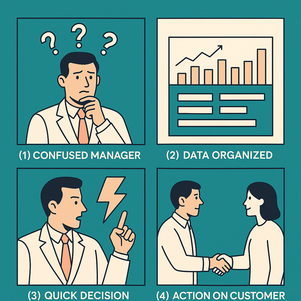 A comics about decision paralysis