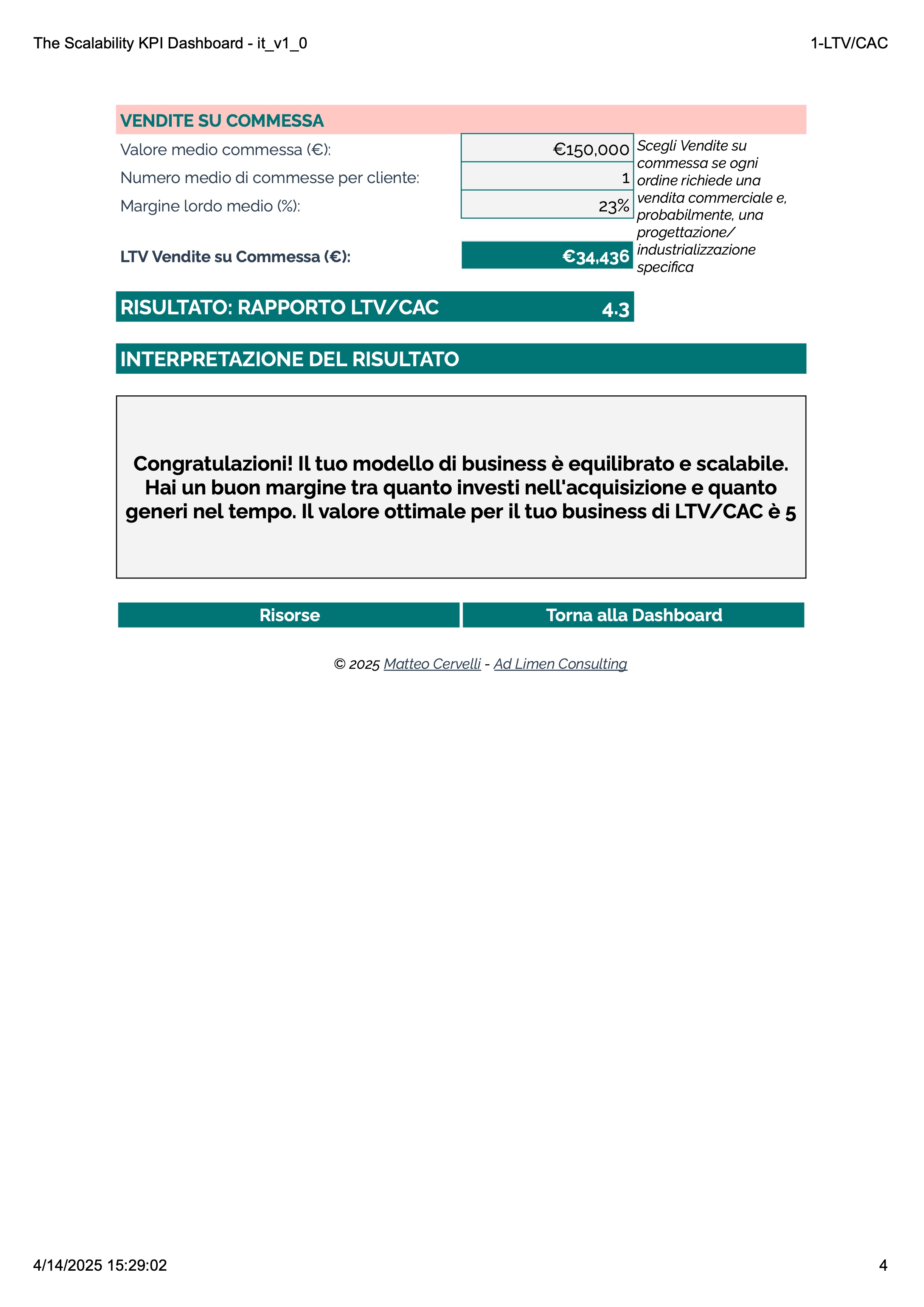 Scalability KPI Dashboard: Misura e Migliora la Tua Crescita - Screenshot 4
