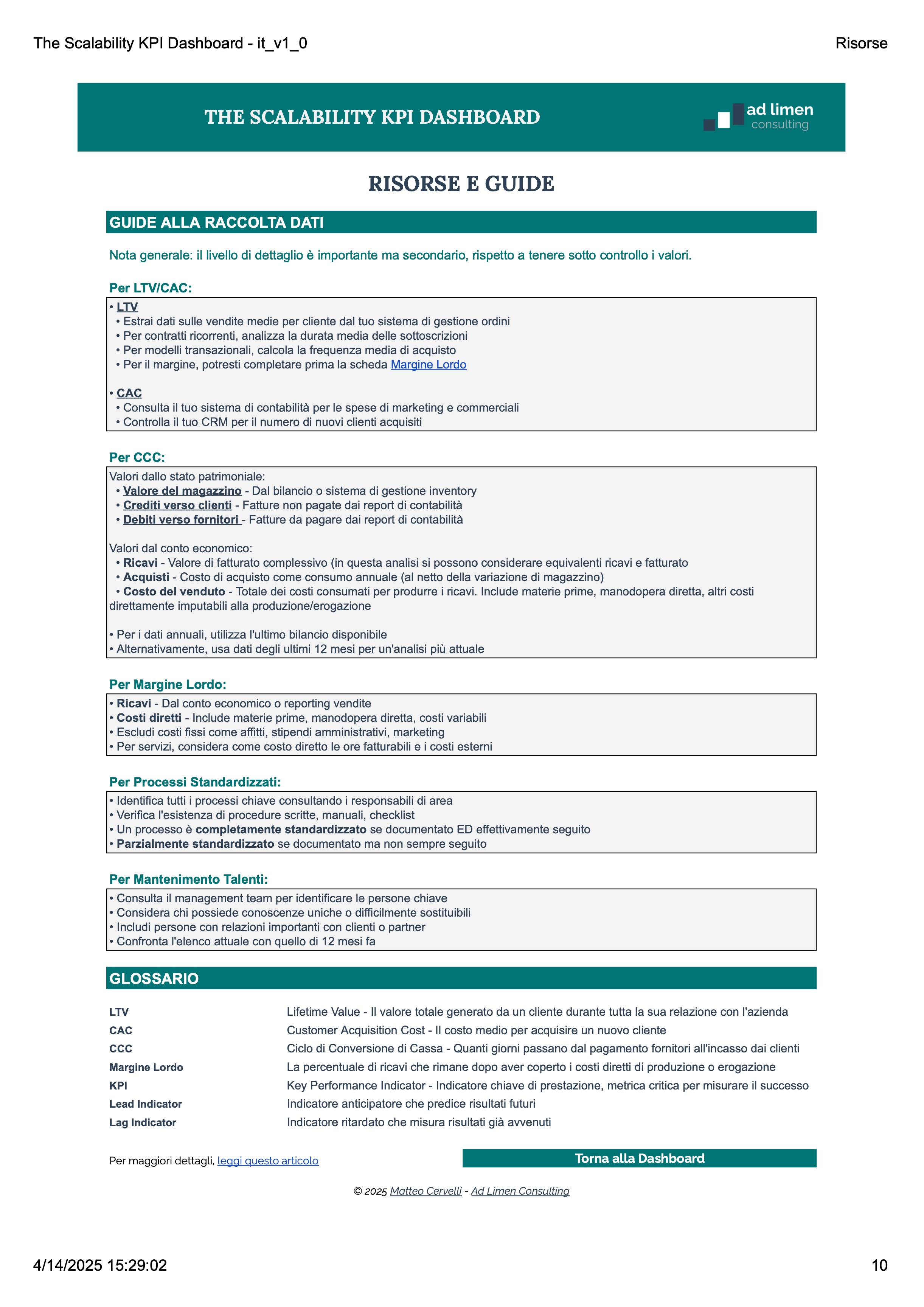 Scalability KPI Dashboard: Misura e Migliora la Tua Crescita - Screenshot 10